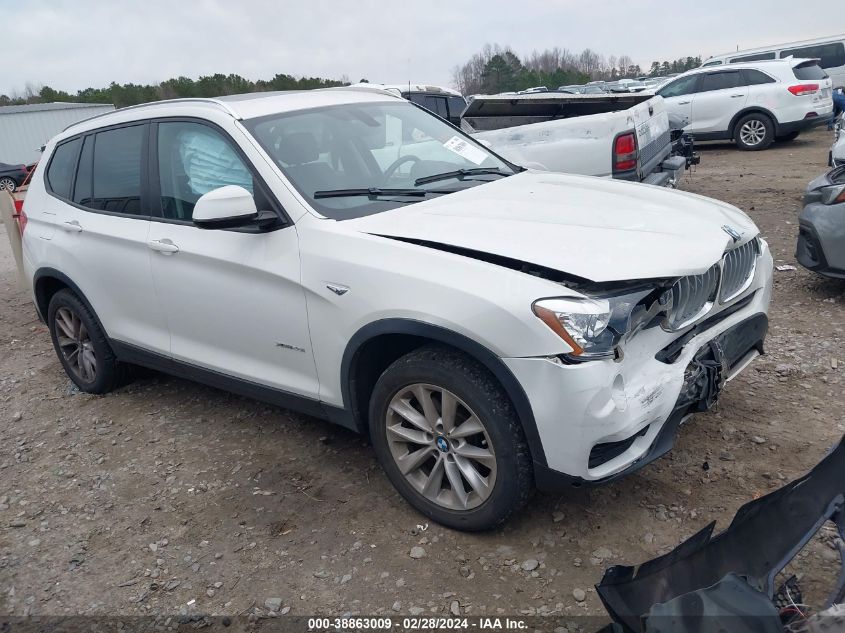 2016 BMW X3 XDRIVE28I