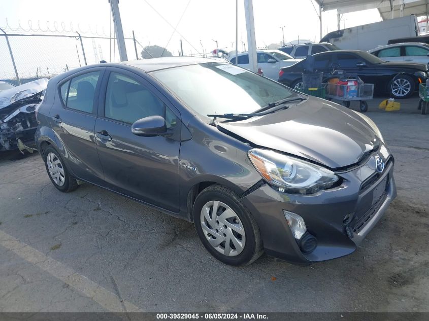 2015 TOYOTA PRIUS C ONE