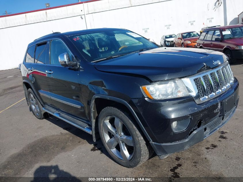 2013 JEEP GRAND CHEROKEE OVERLAND