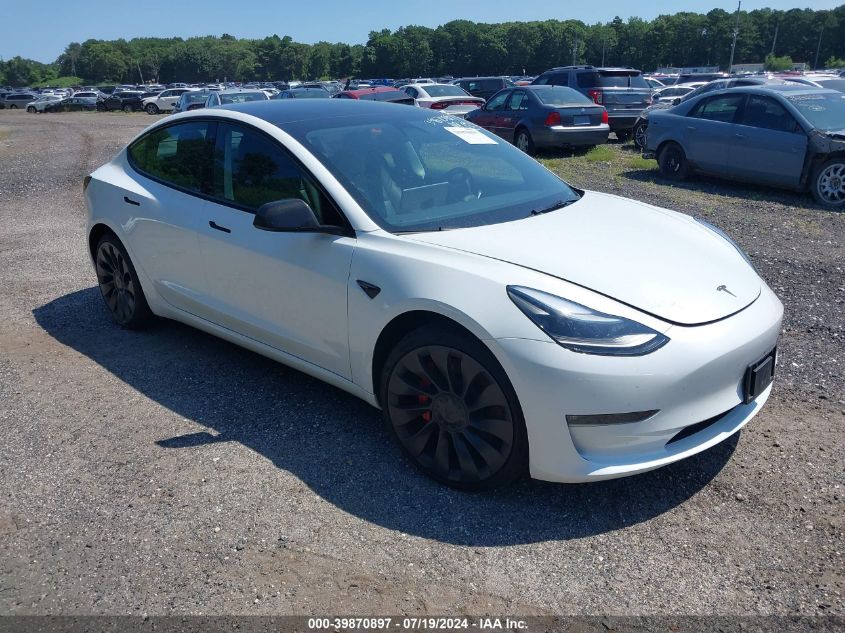 2023 TESLA MODEL 3 PERFORMANCE DUAL MOTOR ALL-WHEEL DRIVE