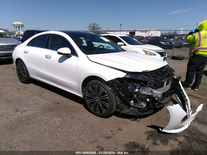 2023 MERCEDES-BENZ CLA 250 COUPE 4MATIC