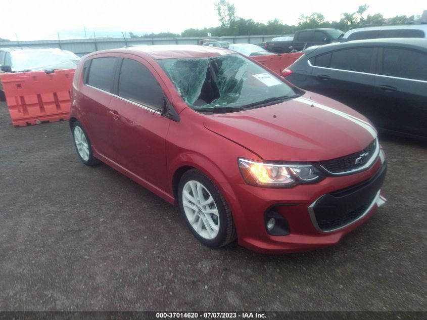 2020 CHEVROLET SONIC FWD  LT 5-DOOR