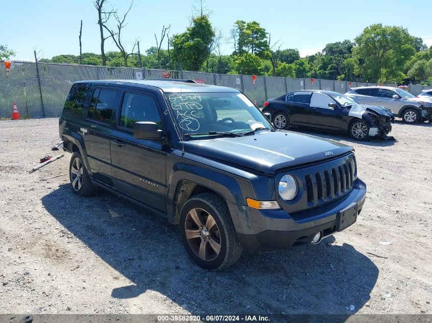 2016 JEEP PATRIOT HIGH ALTITUDE EDITION