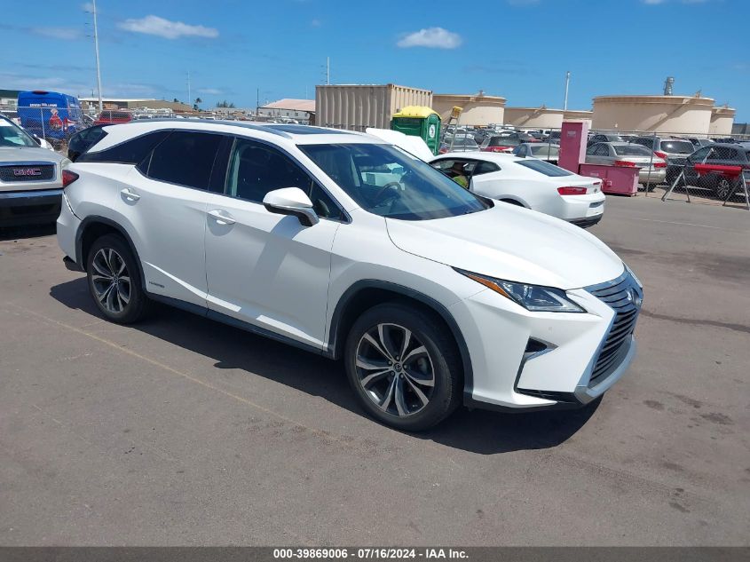 2019 LEXUS RX 450HL PREMIUM