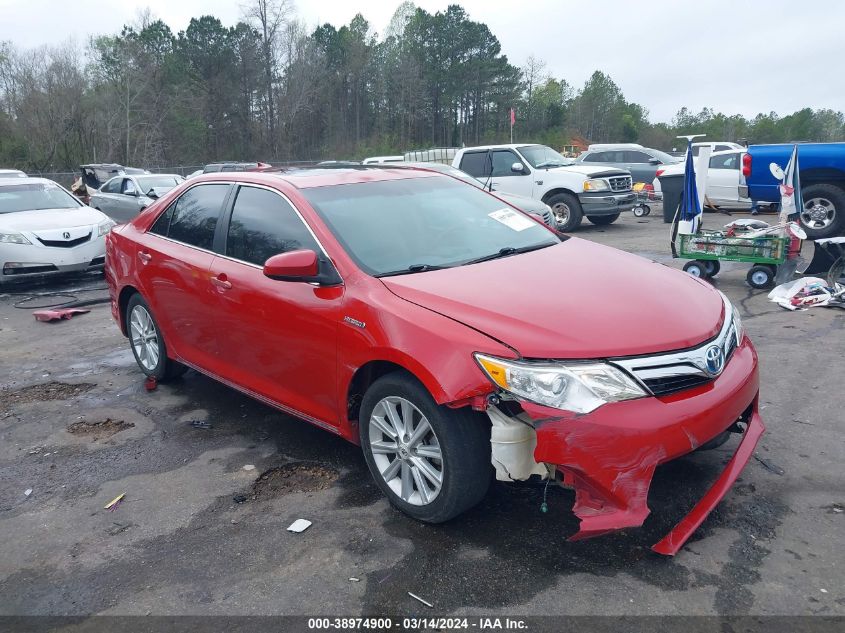 2012 TOYOTA CAMRY HYBRID XLE