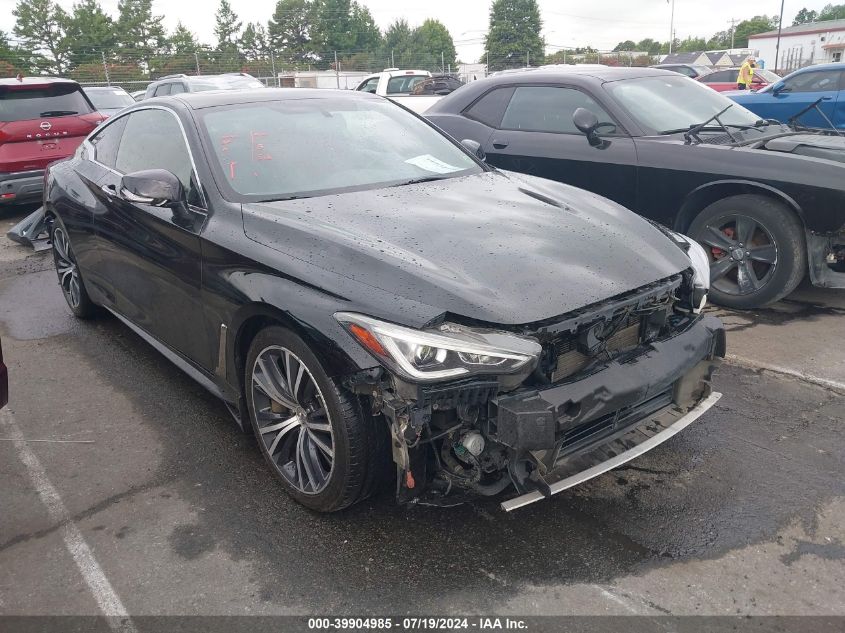 2018 INFINITI Q60 3.0T LUXE