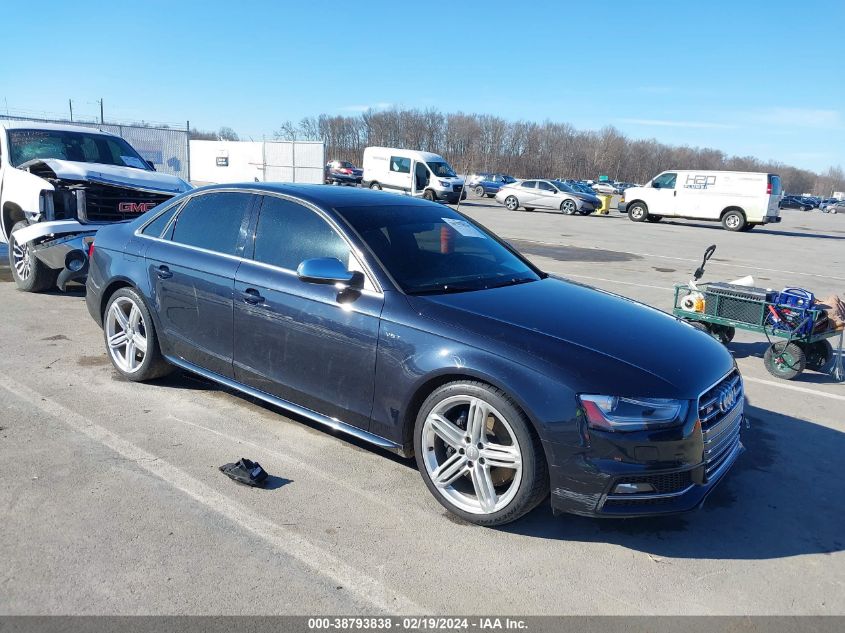 2014 AUDI S4 3.0T PREMIUM PLUS