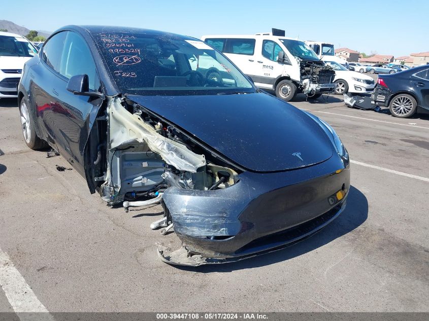 2024 TESLA MODEL Y LONG RANGE DUAL MOTOR ALL-WHEEL DRIVE