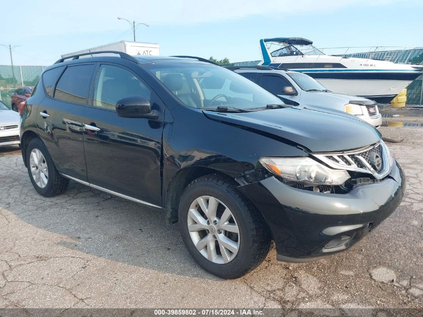 2012 NISSAN MURANO S/SL/LE