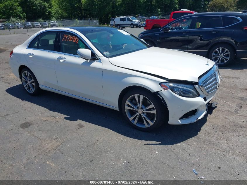 2015 MERCEDES-BENZ C 300 4MATIC/LUXURY 4MATIC/SPORT 4MATIC