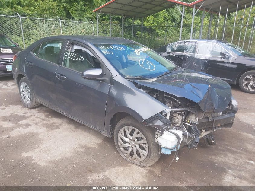 2019 TOYOTA COROLLA LE