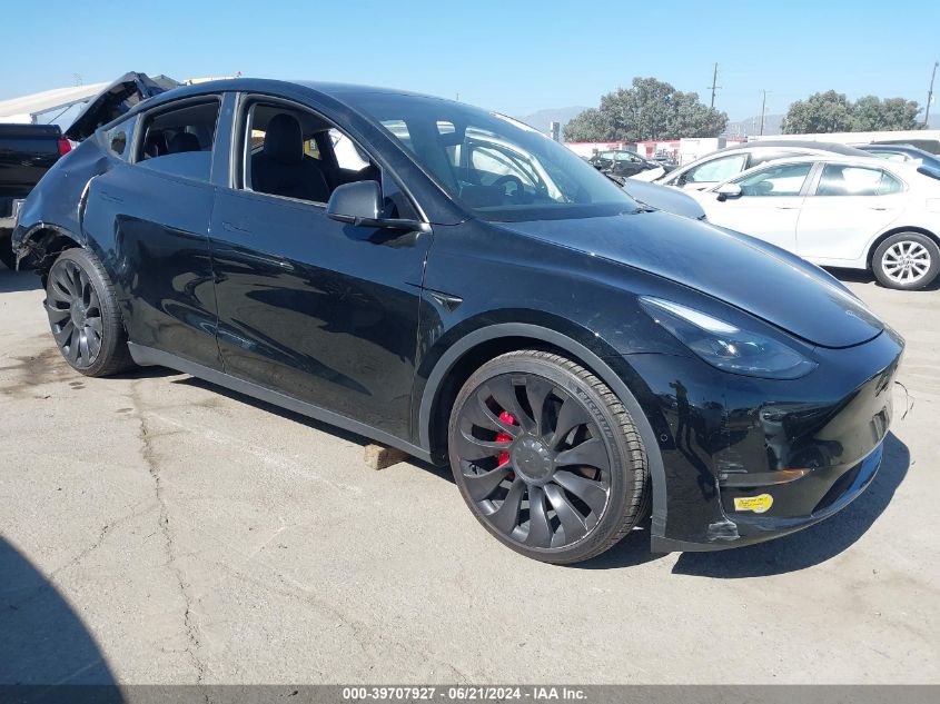 2022 TESLA MODEL Y PERFORMANCE DUAL MOTOR ALL-WHEEL DRIVE