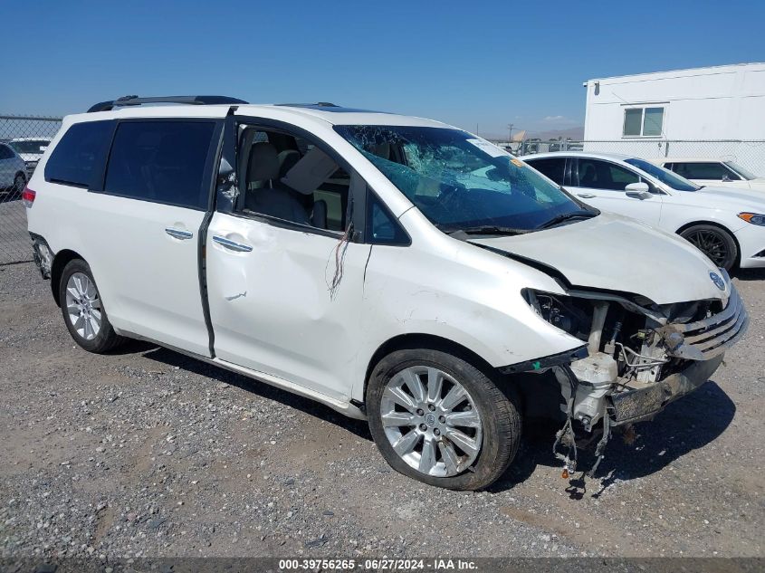 2013 TOYOTA SIENNA LIMITED 7 PASSENGER