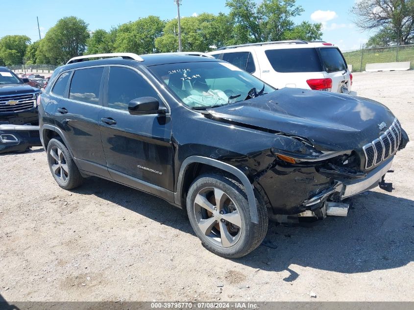 2019 JEEP CHEROKEE LIMITED 4X4