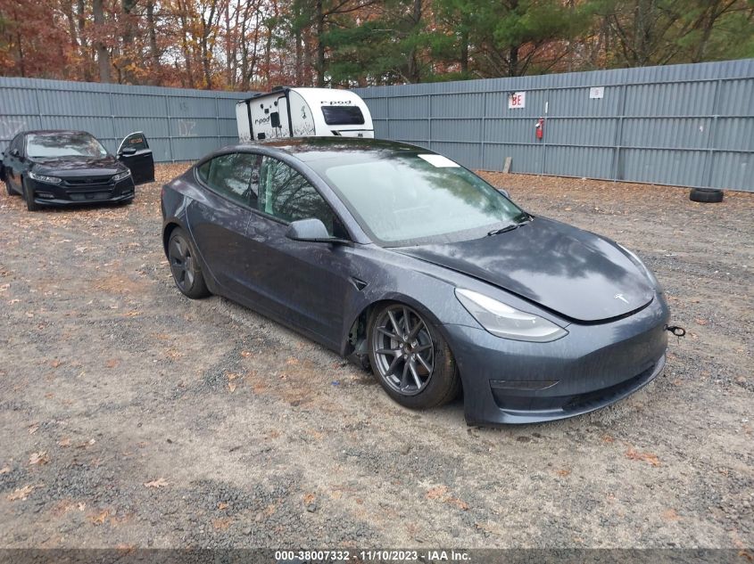 2022 TESLA MODEL 3 REAR-WHEEL DRIVE