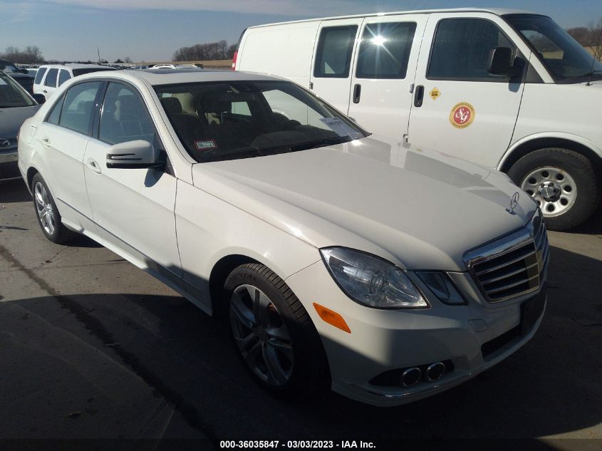 2010 MERCEDES-BENZ E 350 4MATIC