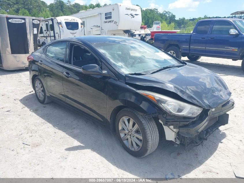 2015 HYUNDAI ELANTRA SE/SPORT/LIMITED