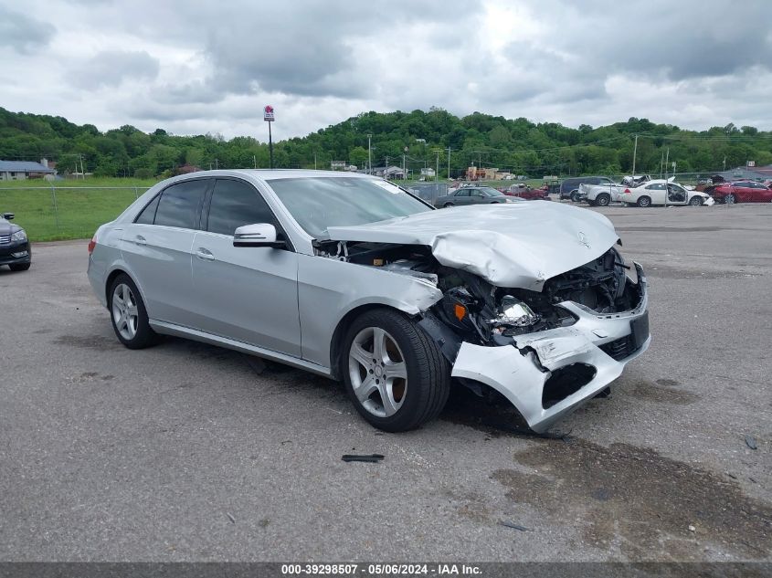 2014 MERCEDES-BENZ E 350 4MATIC