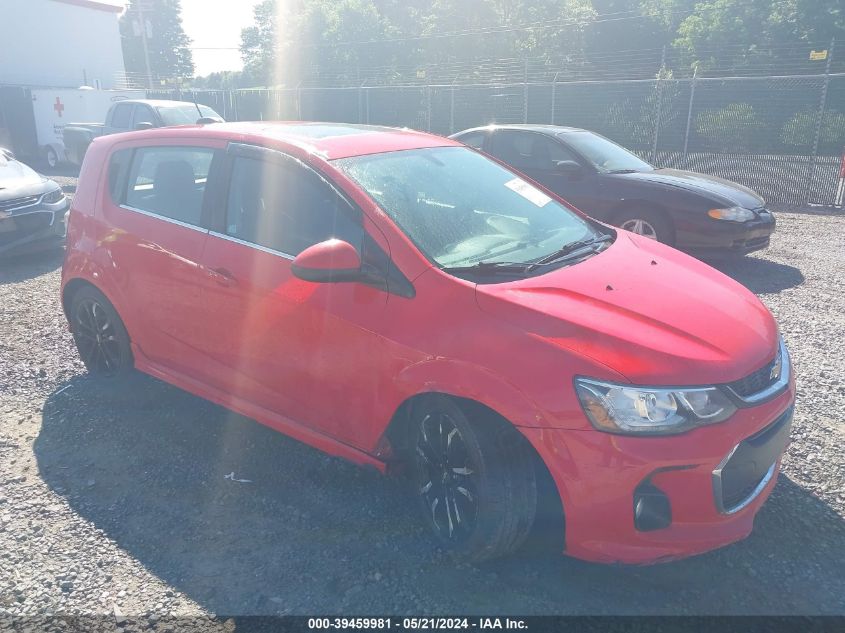 2017 CHEVROLET SONIC PREMIER AUTO