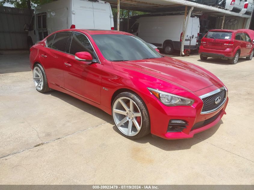 2017 INFINITI Q50 3.0T RED SPORT 400