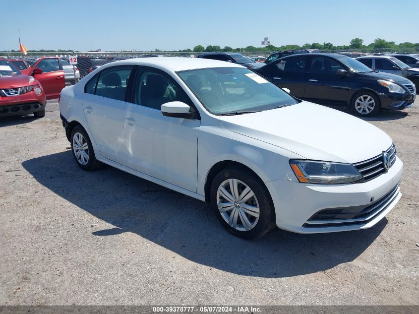 2017 VOLKSWAGEN JETTA 1.4T S