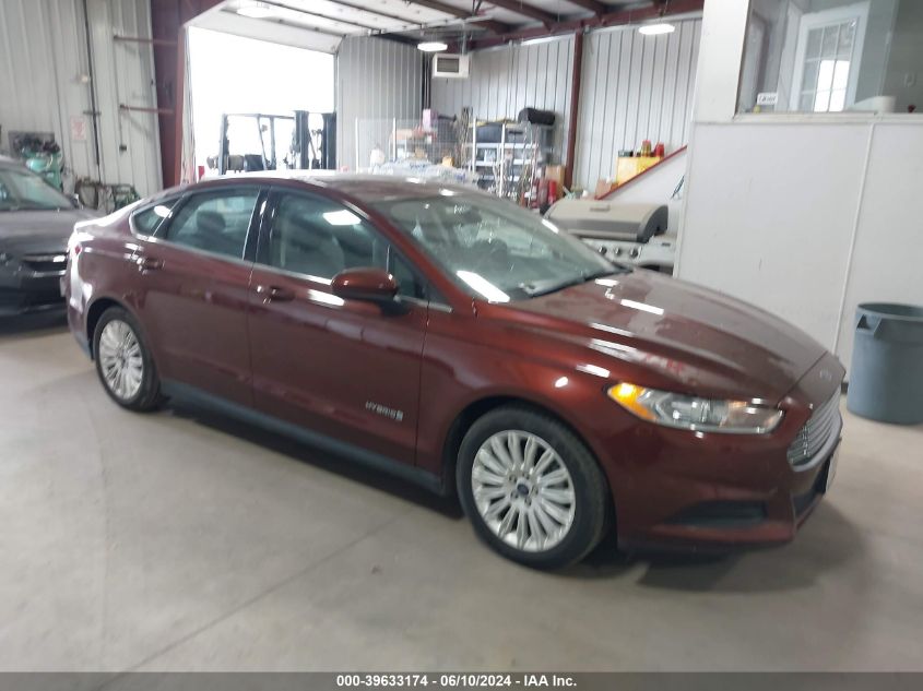 2016 FORD FUSION HYBRID S