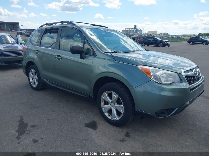 2015 SUBARU FORESTER 2.5I