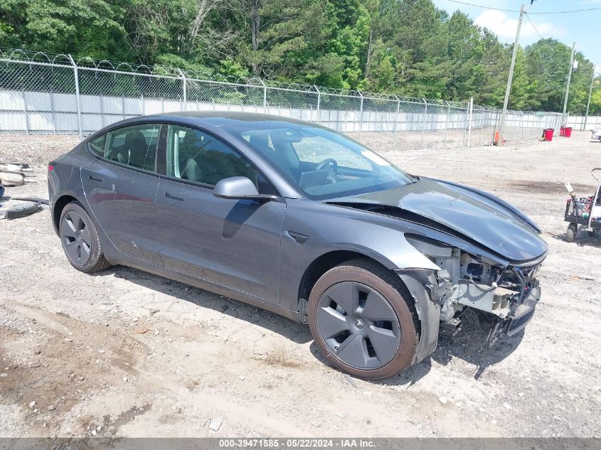 2023 TESLA MODEL 3 REAR-WHEEL DRIVE