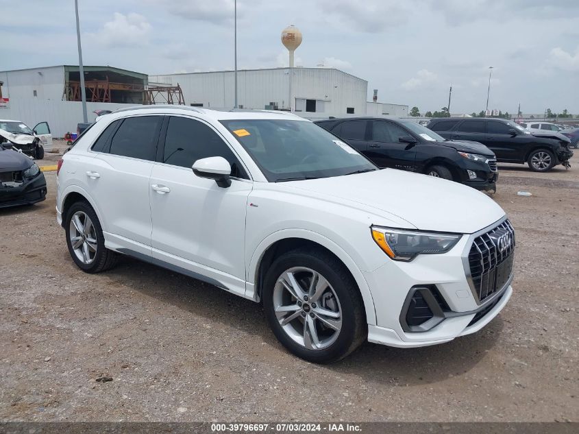 2022 AUDI Q3 PREMIUM 45 TFSI S LINE QUATTRO TIPTRONIC