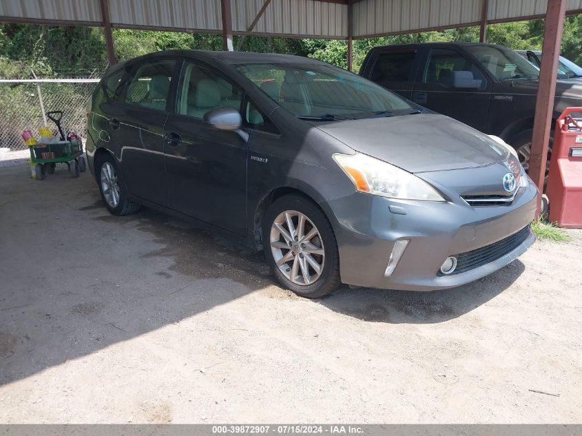 2013 TOYOTA PRIUS V FIVE