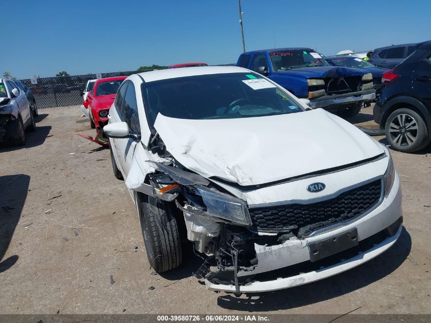 2018 KIA FORTE LX