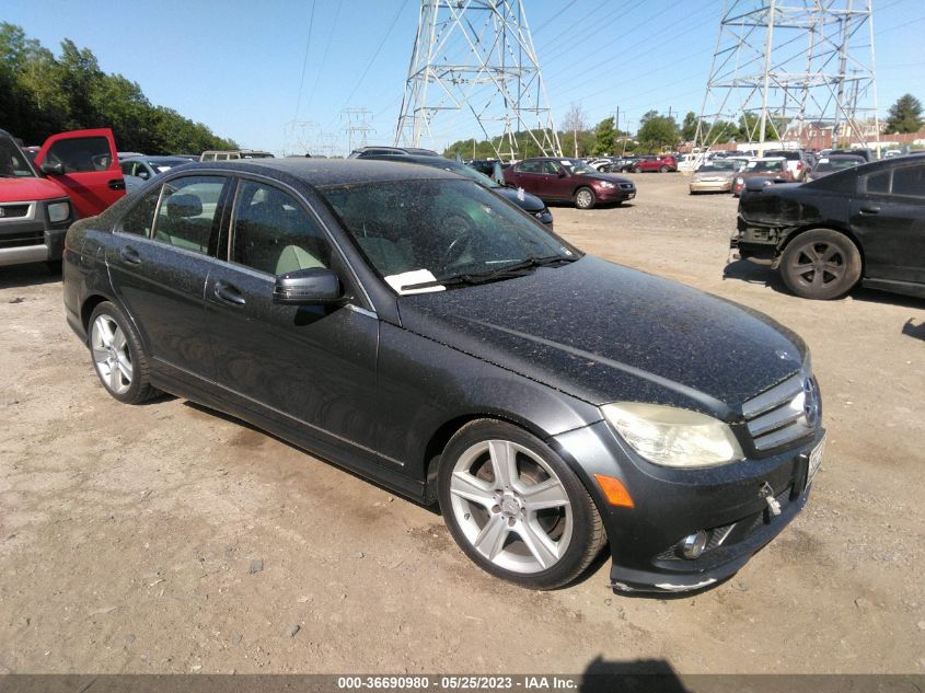 2010 MERCEDES-BENZ C 300 SPORT 4MATIC/LUXURY 4MATIC