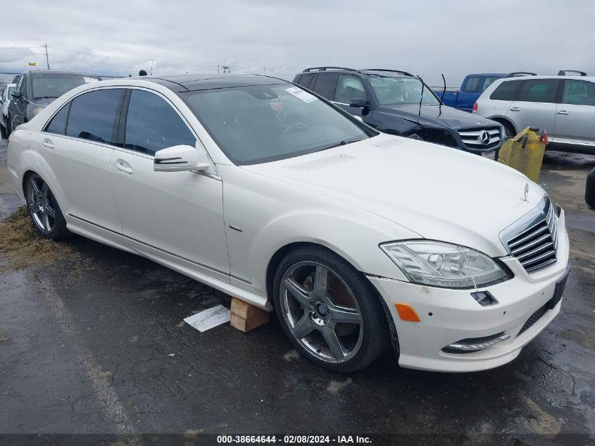 2012 MERCEDES-BENZ S 550