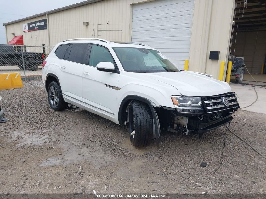 2019 VOLKSWAGEN ATLAS 3.6L V6 SE W/TECHNOLOGY R-LINE