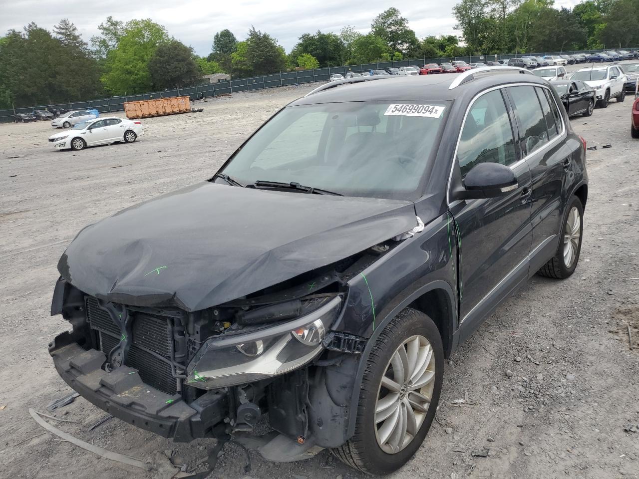 2012 VOLKSWAGEN TIGUAN S