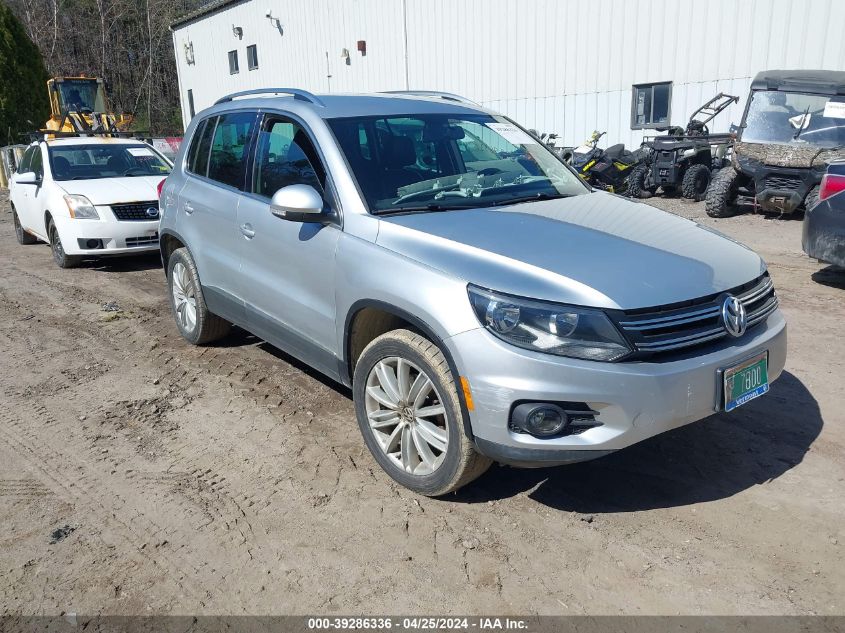 2013 VOLKSWAGEN TIGUAN SE