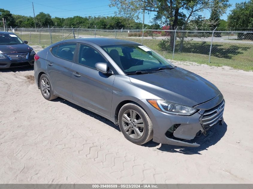 2018 HYUNDAI ELANTRA SEL