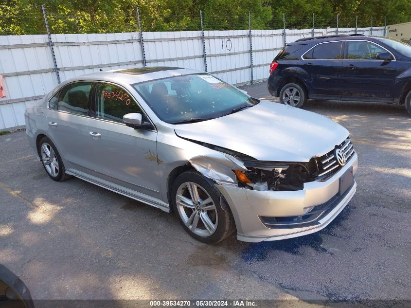 2015 VOLKSWAGEN PASSAT 2.0L TDI SEL PREMIUM