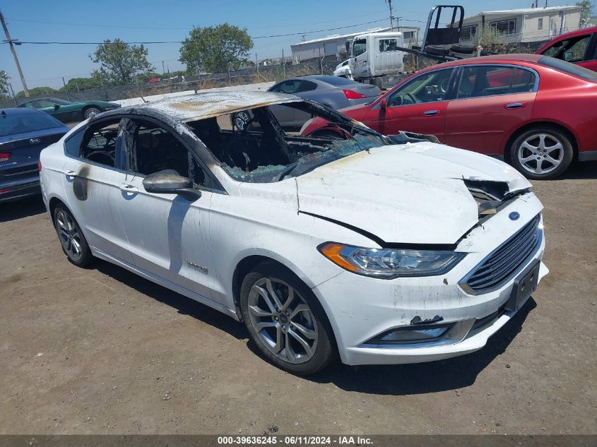 2017 FORD FUSION HYBRID SE