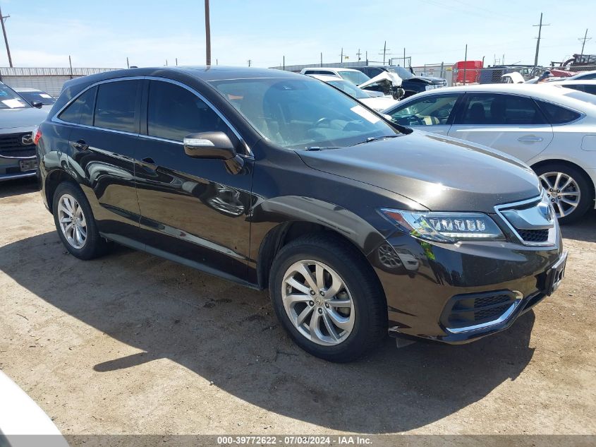 2016 ACURA RDX ACURAWATCH PLUS PACKAGE