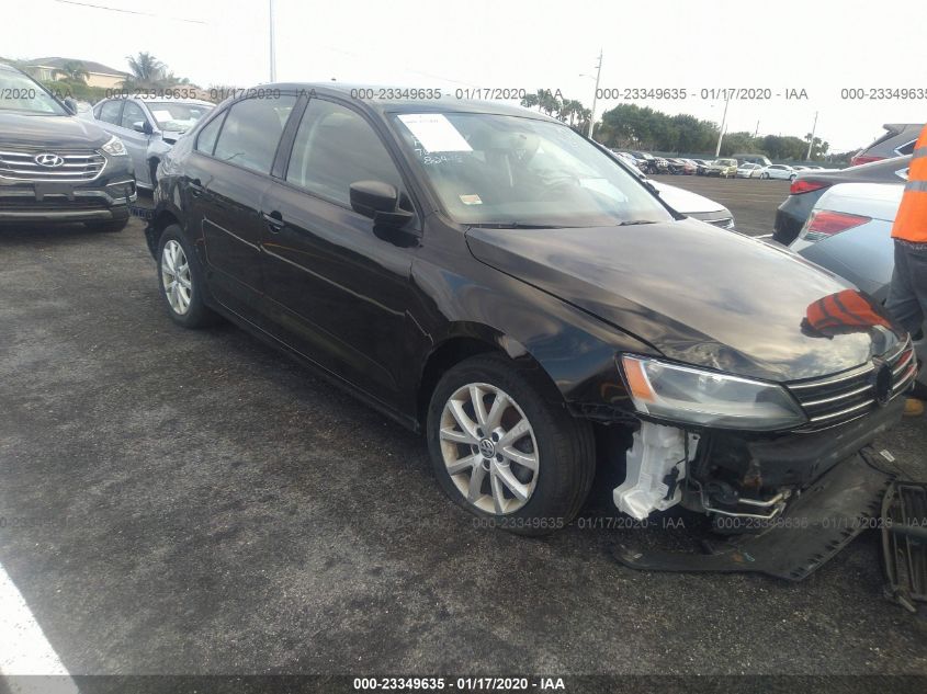 2015 VOLKSWAGEN JETTA 1.8T SE