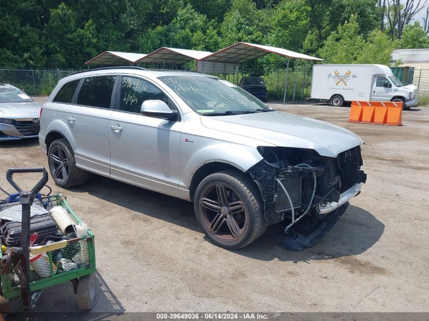 2015 AUDI Q7 3.0T S LINE PRESTIGE