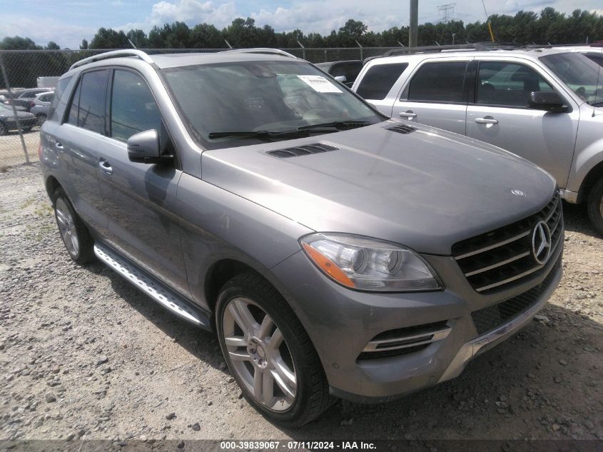 2015 MERCEDES-BENZ ML 250 BLUETEC 4MATIC