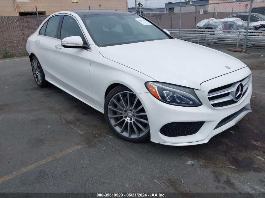 2015 MERCEDES-BENZ C 300 LUXURY/SPORT