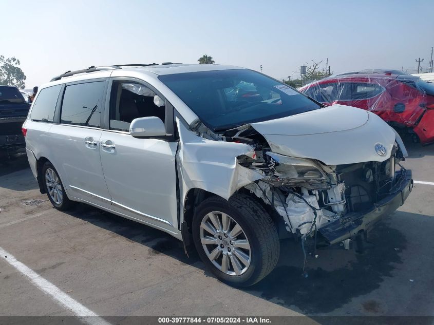 2017 TOYOTA SIENNA LIMITED PREMIUM 7 PASSENGER