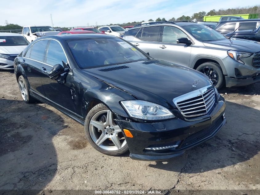 2010 MERCEDES-BENZ S 550