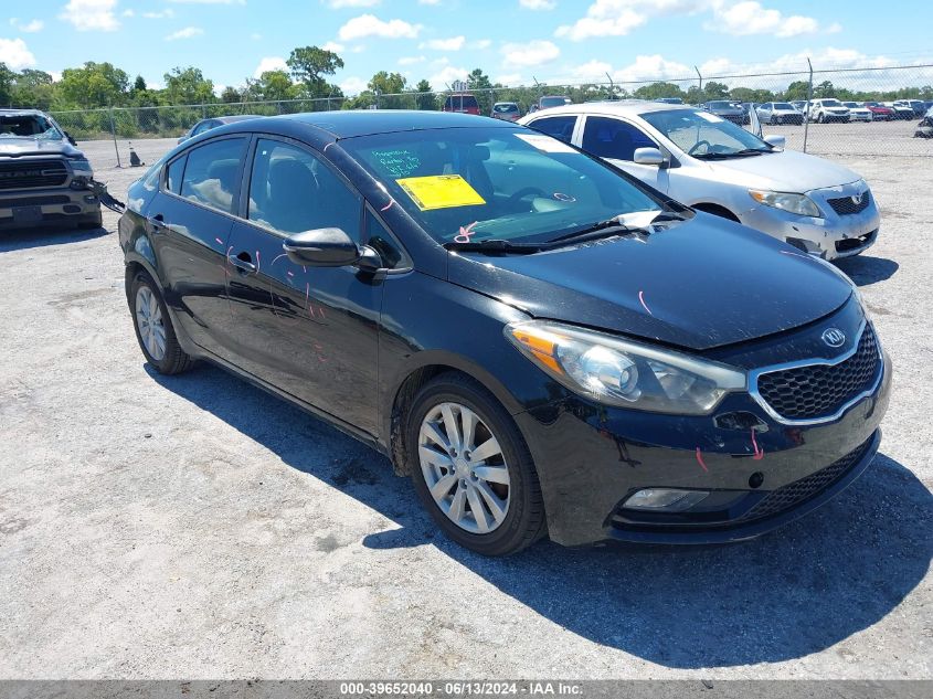 2016 KIA FORTE LX