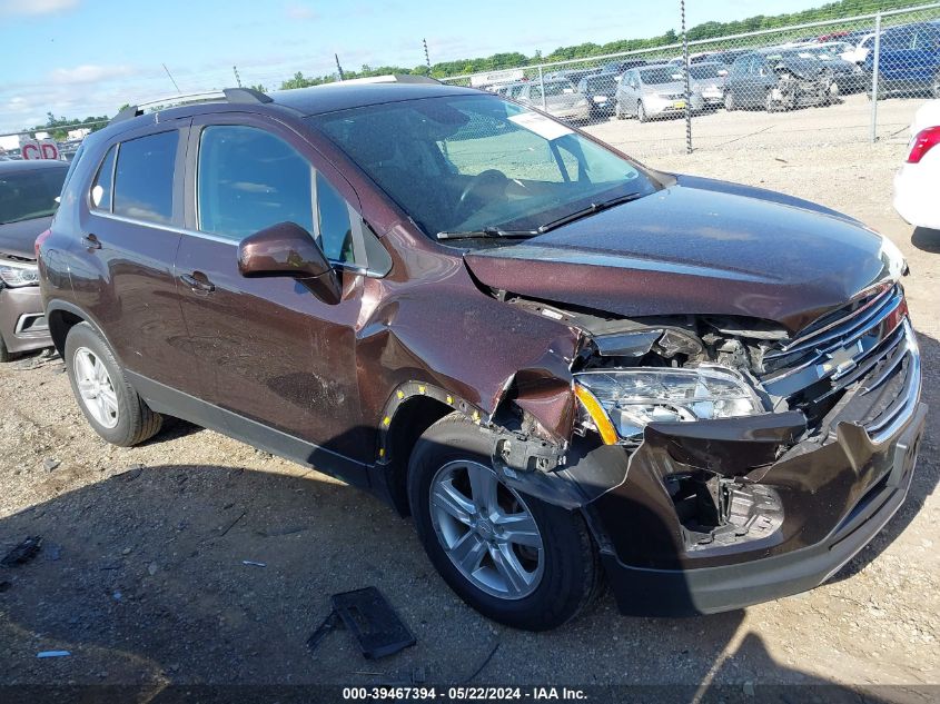 2016 CHEVROLET TRAX LT