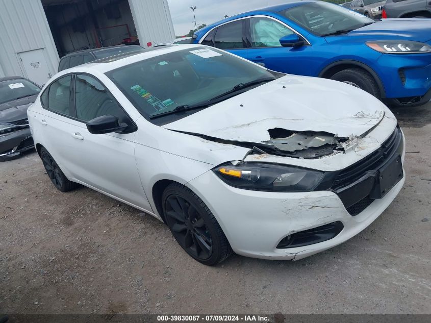 2016 DODGE DART SXT SPORT BLACKTOP