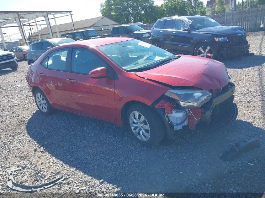 2016 TOYOTA COROLLA LE